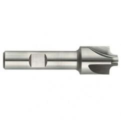 14mm Radius - 1-5/8 x 1" Shank - HSS - Corner Rounding EM - 4 FL Uncoated - Caliber Tooling