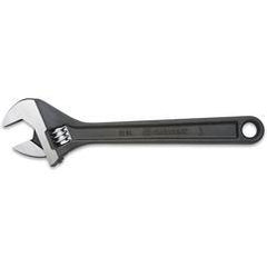 12" BLACK OXIDE FINISH ADJ WRENCH - Caliber Tooling