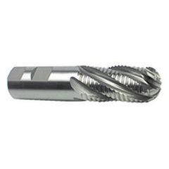 1-1/4" Dia. - 4-1/2" OAL - TiCN M42 - Roughing - Ball End SE EM 6 FL - Caliber Tooling