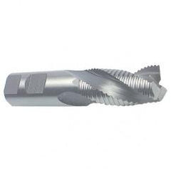 1/2" Dia. - 3-1/4" OAL - TiN M42 - Roughing SE EM - 3 FL - Caliber Tooling