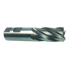 1-1/8" Dia. - 4-1/4" OAL - TiN M42 - Roughing SE EM - 6 FL - Caliber Tooling