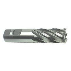 1-1/8" Dia. - 4-1/4" OAL - TiN M42 - Roughing & Finishing SE EM - 6 FL - Caliber Tooling