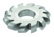 1/4 Radius - 5 x 1/2 x 1-1/4 - HSS - Convex Milling Cutter - Large Diameter - 18T - Uncoated - Caliber Tooling