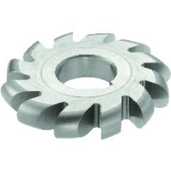 3/32 Radius - 2-1/4 x 3/16 x 1 - HSS - Convex Milling Cutter - Standard Diameter - 16T - Uncoated - Caliber Tooling