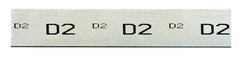 5/32 x 2-1/2 x 18 - Oversize High Carbon, High Chromium Precision Ground Flat Stock - Caliber Tooling