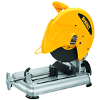 14" - 15 Amp - 5.5 HP - 5" Round or 4-1/2 x 6-1/2" Rectangle Cutting Capacity - Abrasive Chop Saw with Quick Change Blade Change System - Caliber Tooling