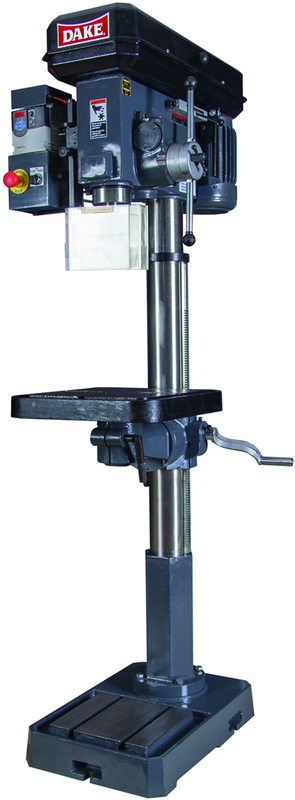 18" Floor Model Variable Speed Drill Press- SB-250V- 1" Drill Capacity, 1.5HP 110V 1PH ONLY Motor - Caliber Tooling