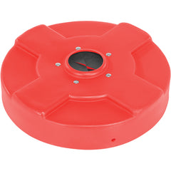 Drum Recyc Lid Flap 30 Gal(Closed) Red - Exact Industrial Supply