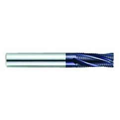 1/4" Dia. - 2-1/2" OAL - TiAlN CBD - Roughing HP End Mill - 3 FL - Caliber Tooling