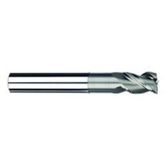 3/4" Dia. - 1" LOC - 5" OAL - 3 FL Carbide S/E HP End Mill-Uncoated - Caliber Tooling