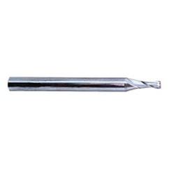 5/16" Dia. - 2" OAL - Ball Nose SE TiCN Carbide End Mill - 2 FL - Caliber Tooling