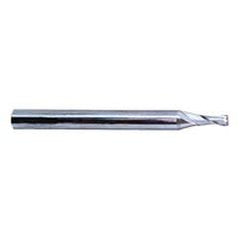 5/16" Dia. - 2" OAL - Ball Nose SE TiCN Carbide End Mill - 2 FL - Caliber Tooling