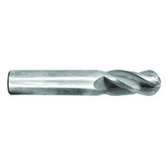 17/64" Dia. - 2-1/2" OAL - Ball Nose-AlTiN-SE EM - 4 FL - Caliber Tooling