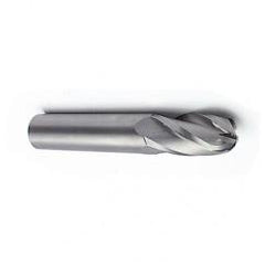 7mm Dia. - 63mm OAL - Ball Nose SE AlTiN Carbide End Mill - 4 FL - Caliber Tooling