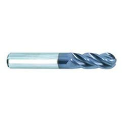 5/8" Dia. - 3-1/2" OAL - AlTiN CBD-Vari Helix-BE HP End Mill-4 FL - Caliber Tooling