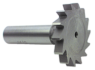 1/4" Dia. - HSS - Woodruff Slotting Shank Type Cutter - Caliber Tooling