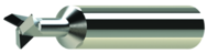 1/2" Dia 60°-Solid Carbide-Dovetail Shank Tyoe Cutter - Caliber Tooling