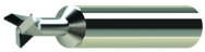 1/2" Dia 90°-Solid Carbide-Dovetail Shank Tyoe Cutter - Caliber Tooling