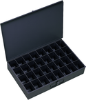 18 x 12 x 3'' - 32 Compartment Steel Boxes - Caliber Tooling