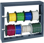 26-1/8 x 6 x 17-7/8'' - Wire Spool Rack - Caliber Tooling