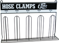 23-1/4 x 16-1/8" - 5 Spool Hose Clamp Rack - Caliber Tooling