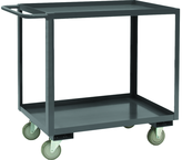 Stock Cart - 36"W X 24"D X 35"H - Gray - Caliber Tooling