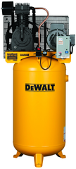 80 Gal. Two Stage Cast Iron Air Compressor, 7.5HP - Caliber Tooling