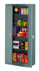 36"W x 24"D x 78"H Storage Cabinet w/4 Adj. Shelves, Levelers, a Lovered Back Panel - Welded Set Up - Caliber Tooling