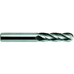 1"X5 4FL LONG SE BALL CBD TICN- EM - Caliber Tooling