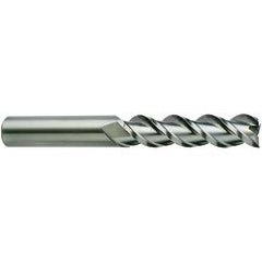 1/2-1/2-2-4 3Fl H-45 Extra Long .060 Radius Alu-Power End Mill - Caliber Tooling