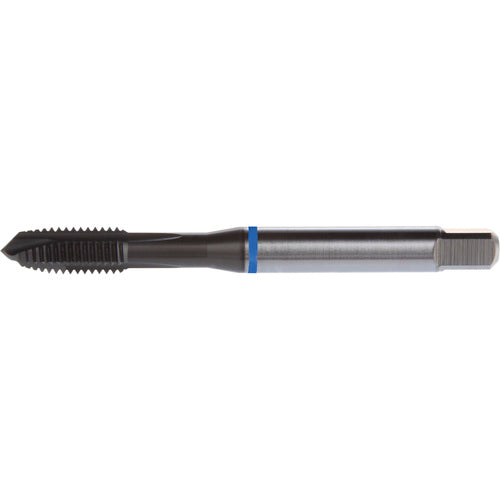 ‎#4-40 3 Flute H2 HSS-E PM DIN ANSI Machine Tap - Blue Shark for Stainless Steel - Plug Style E-code # E8134-40 - Caliber Tooling