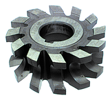 4-1/4" Dia-HSS-Concave Milling Cutter - Caliber Tooling