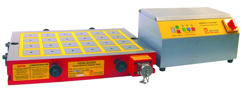 31.9" x 16.5" x 2.8" - Electro Permanent Magnetic Chuck - Caliber Tooling