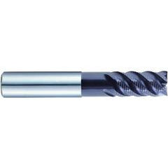 1/2 X 1/2 X 1 X 1-1/2 X 3 X .480 4Fl Long Reach H-45 Neck Rougher Jet-Power End Mill - Caliber Tooling