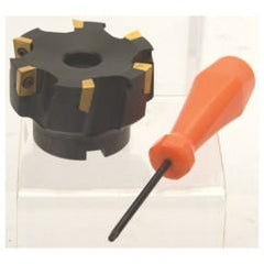 2-1/2" Dia. 90 Degree Face Mill - Uses APKT 1604 Inserts - Caliber Tooling