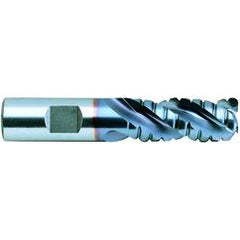 1/2 X 1/2 X 1-1/4 X 3-1/4 3Fl Reg SE Rougher Alum.T15.TiCN-Coated End Mill - Caliber Tooling