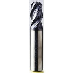 1/4 X 1/4 X 1/2 X 2-1/2 V7 Mill Inox 4Fl Reg Ball CBD EM - - Caliber Tooling