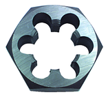 1-1/8-12 / Carbon Steel Right Hand Hexagon Die - Caliber Tooling