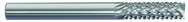 1/4 x 1 x 1/4 x 3 Solid Carbide Router - End Mill Style - Caliber Tooling