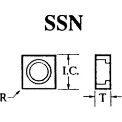 #SSN43 For 1/2″ IC - Shim Seat - Caliber Tooling