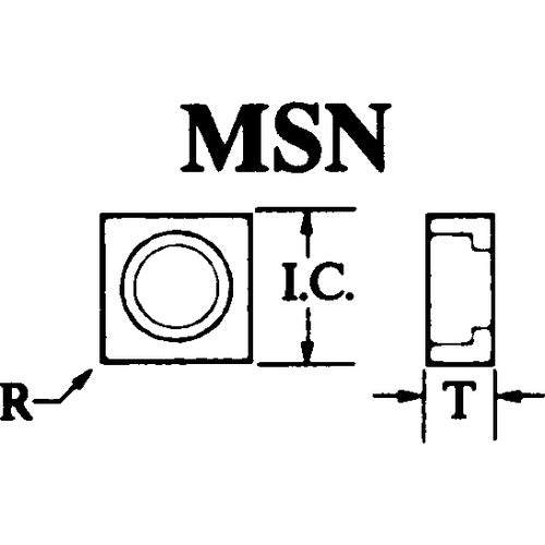 #MSN433 For 1/2″ IC - Shim Seat - Caliber Tooling