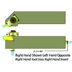 ADNSR163D - Coolant Thru- RH - Threading Toolholder Use Insert NG-3R - Caliber Tooling