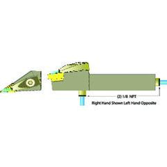 ADVJNL-20-3D - 1-1/4" SH - Turning Toolholder - Caliber Tooling