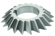 6 x 1-1/4 x 1-1/4 - HSS - 60 Degree - Left Hand Single Angle Milling Cutter - 28T - TiN Coated - Caliber Tooling