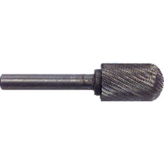 ‎3/4 × 1-1/4 × 1/4″ SH Cyl Radius Shape - HSS - Burr - Caliber Tooling