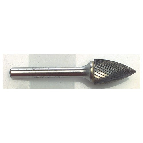 1/8 EdgeHog Flame Miniature Carbide Bur SH-41 Standard - Caliber Tooling