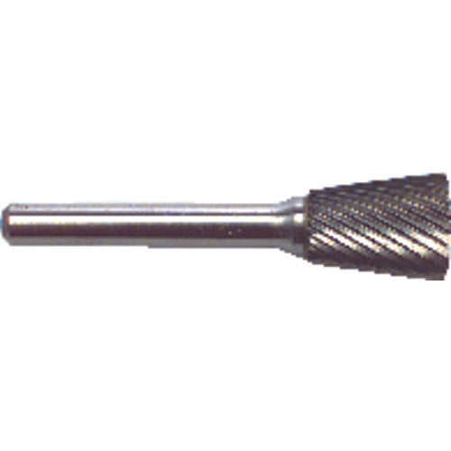 SN42 1/8X3/16 SINGLE CUT BURR - Caliber Tooling