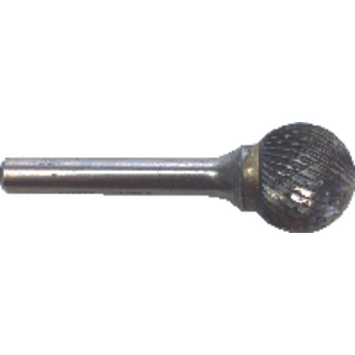 1/4 EdgeHog Spherical Carbide Bur SD-1 Standard - Caliber Tooling