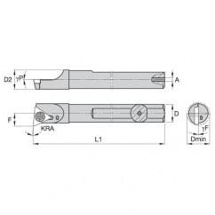 QSBI37555L STEEL SHANK BORING BAR - Caliber Tooling