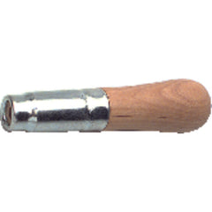 Long Ferule Wood File Handle - #12 Fits 6–8″ Files - Caliber Tooling